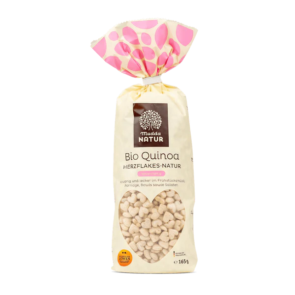 Bio Quinoa Herzflakes -Natur-