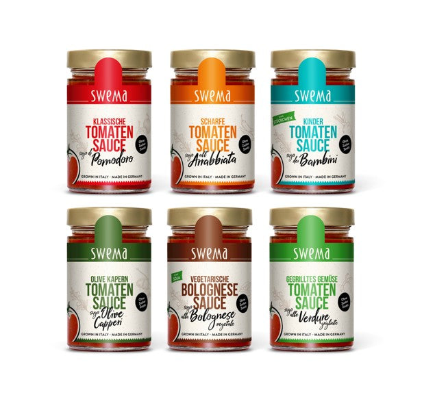 Probierpaket Bio-Tomatensaucen, 6x 300g