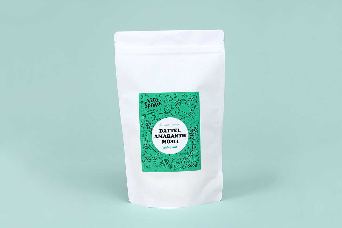 Amaranth-Dattel-Müsli