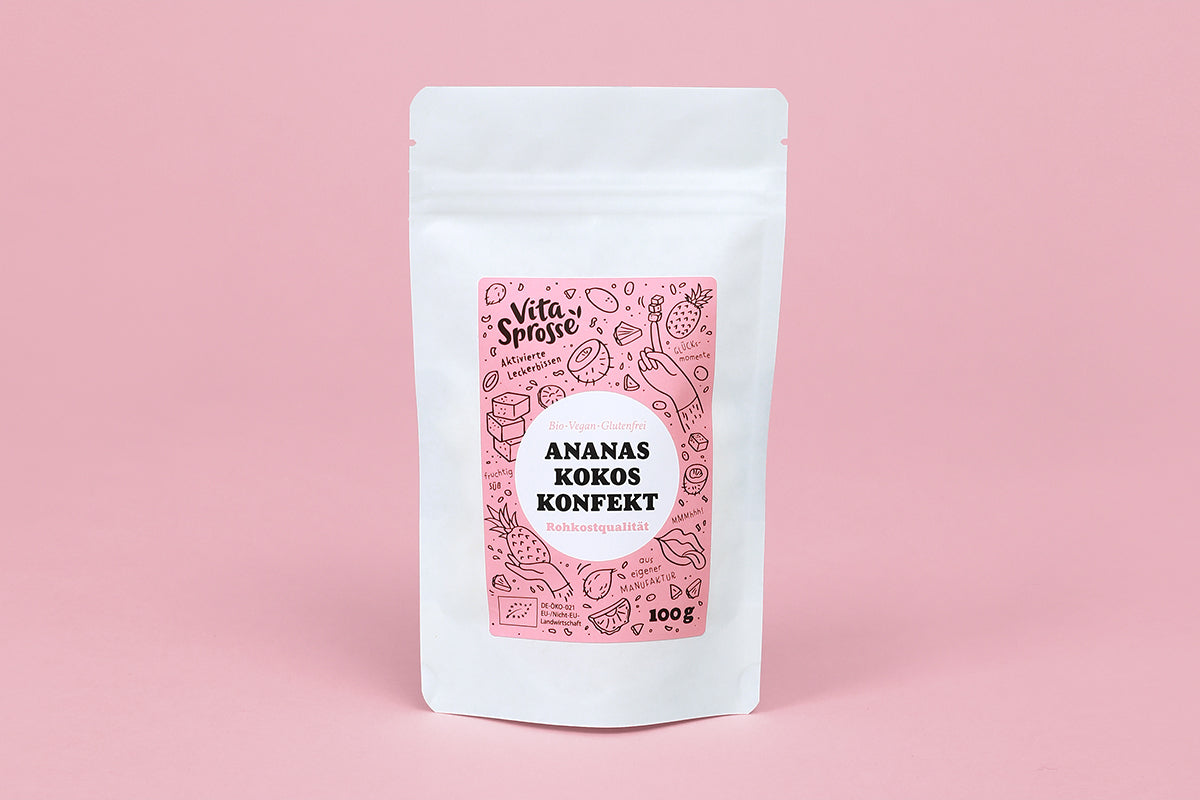 Ananas-Kokos-Konfekt (Pinacolada)