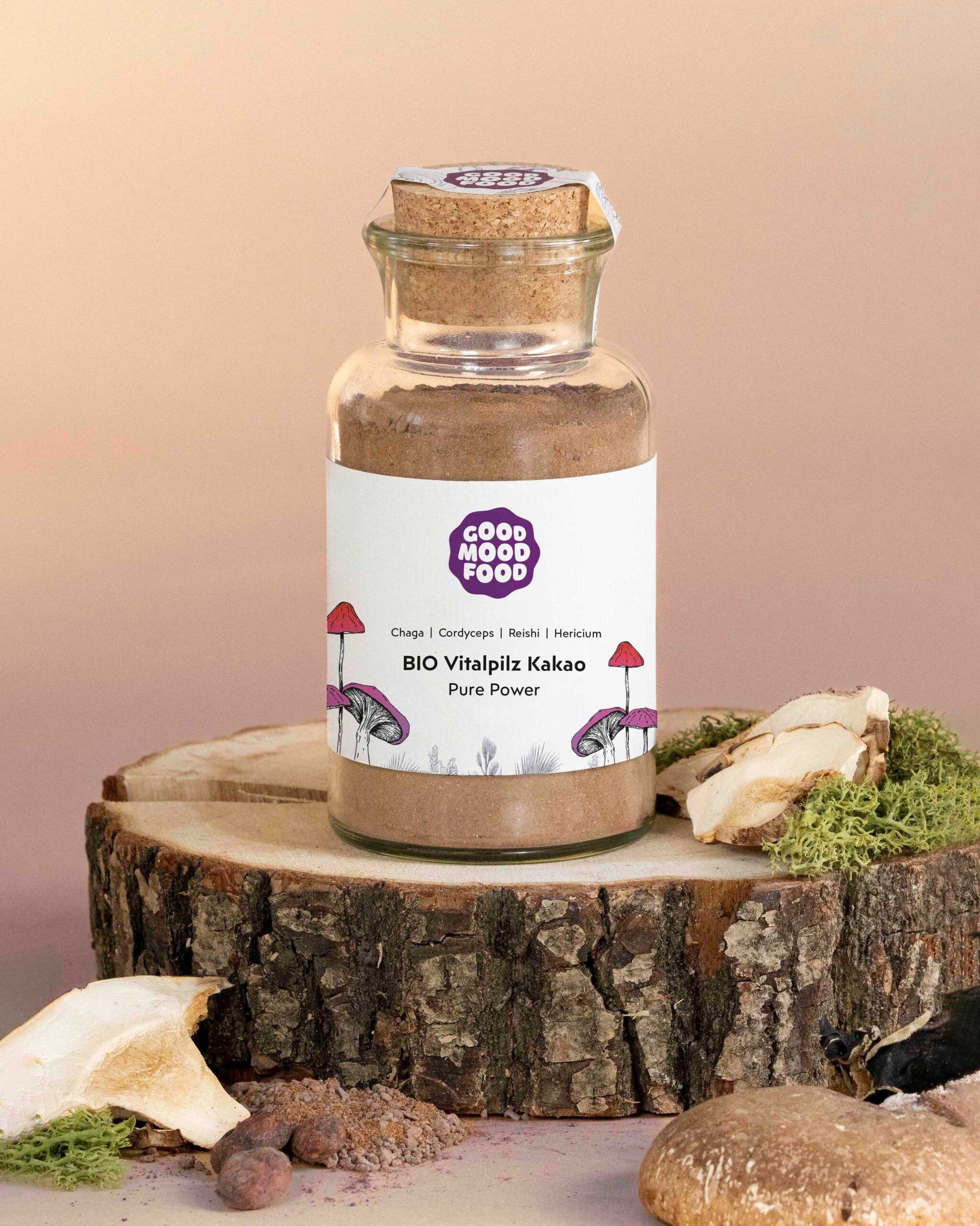 Bio Vitalpilz Kakao - Pure Power, 120g