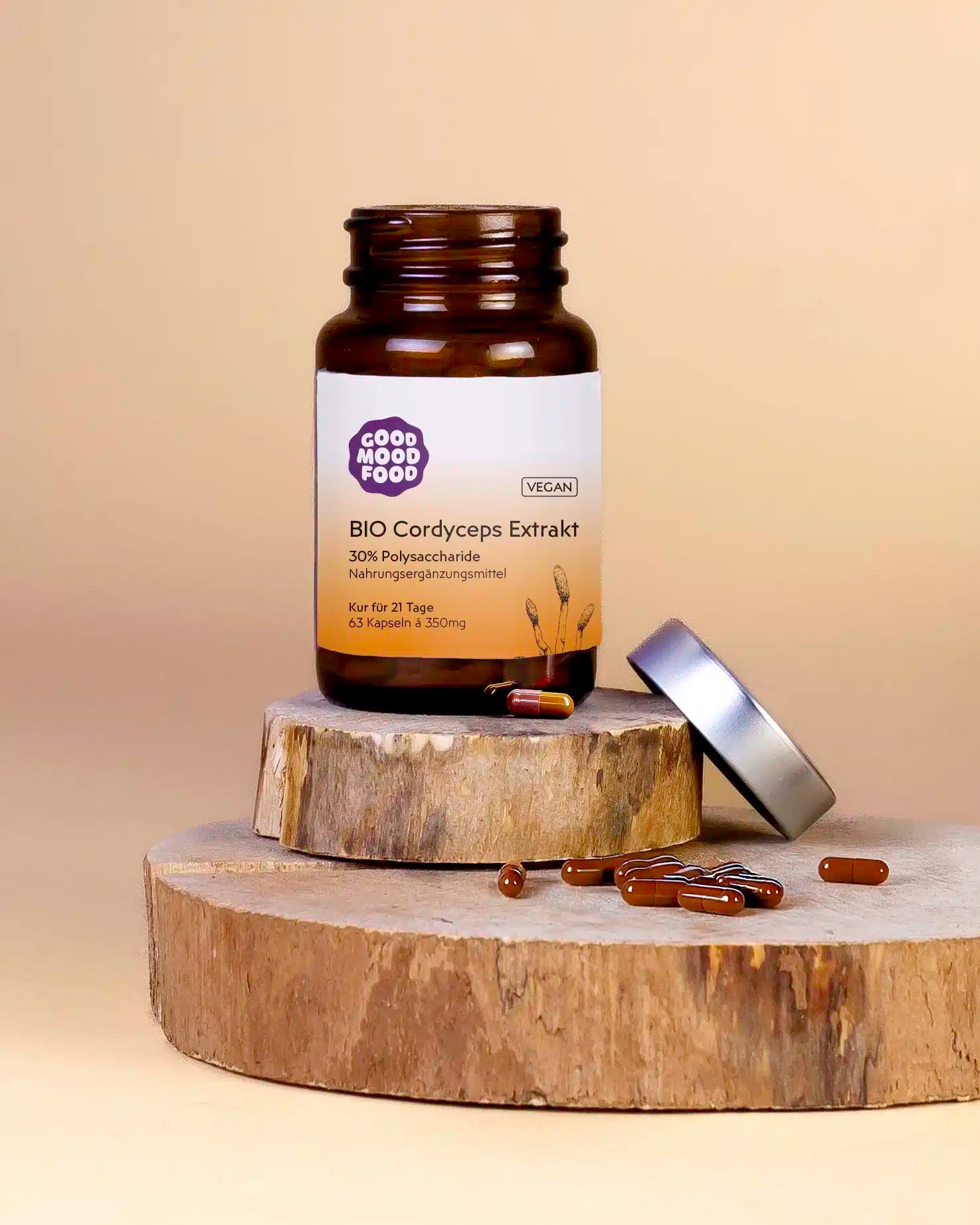 Bio Vitalpilz Cordyceps Extrakt, Kapseln