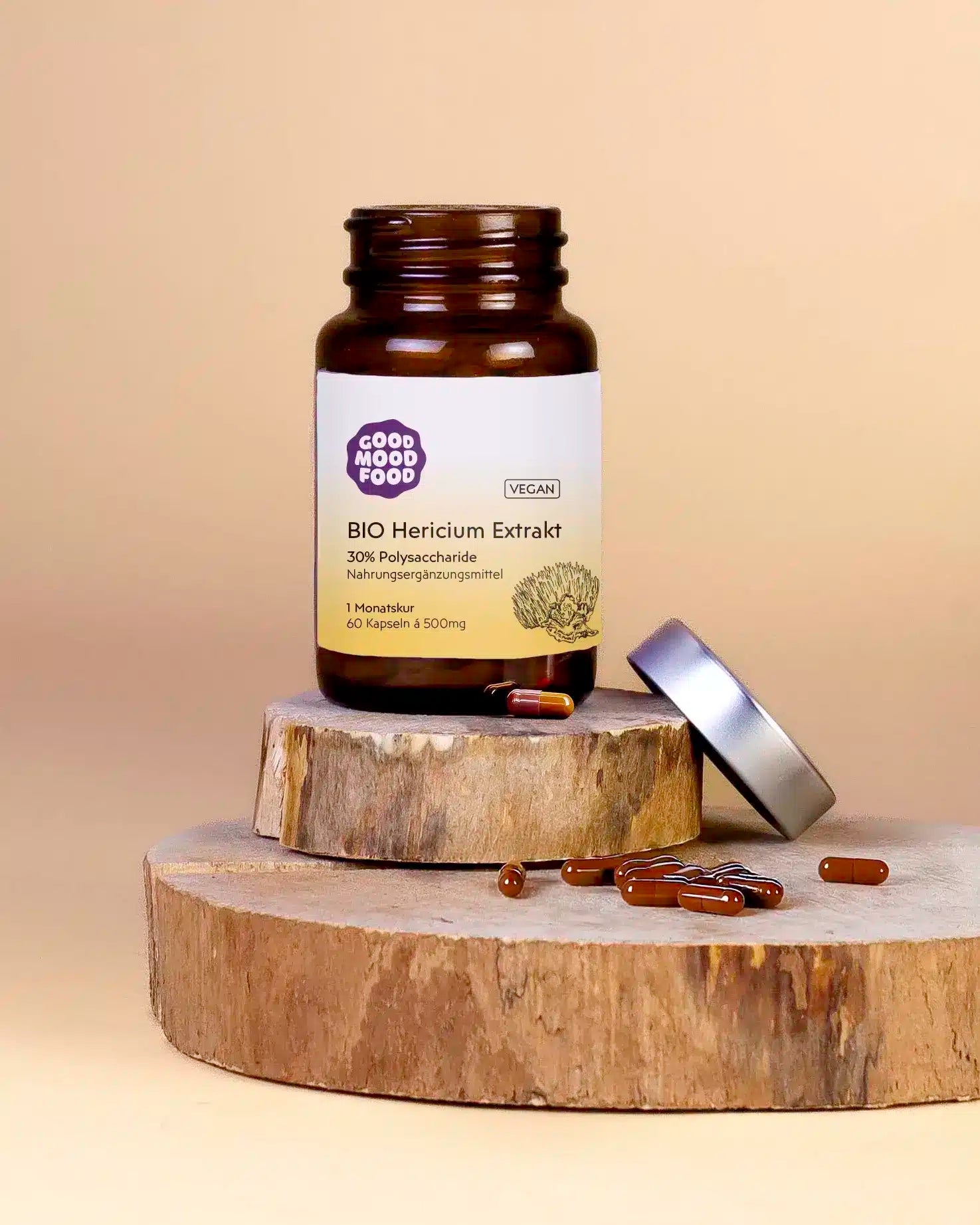 Bio Vitalpilz Hericium Extrakt, Kapseln