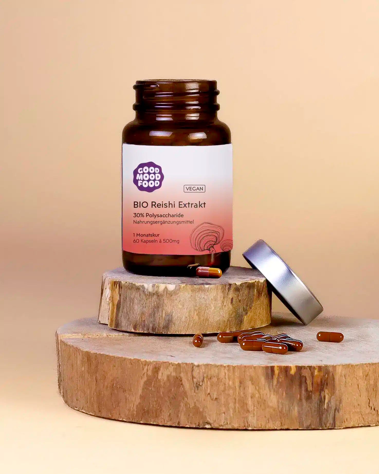 Bio Vitalpilz Reishi Extrakt, Kapseln