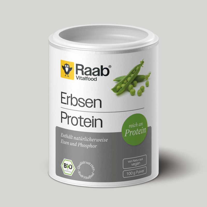 Bio Erbsenprotein Pulver