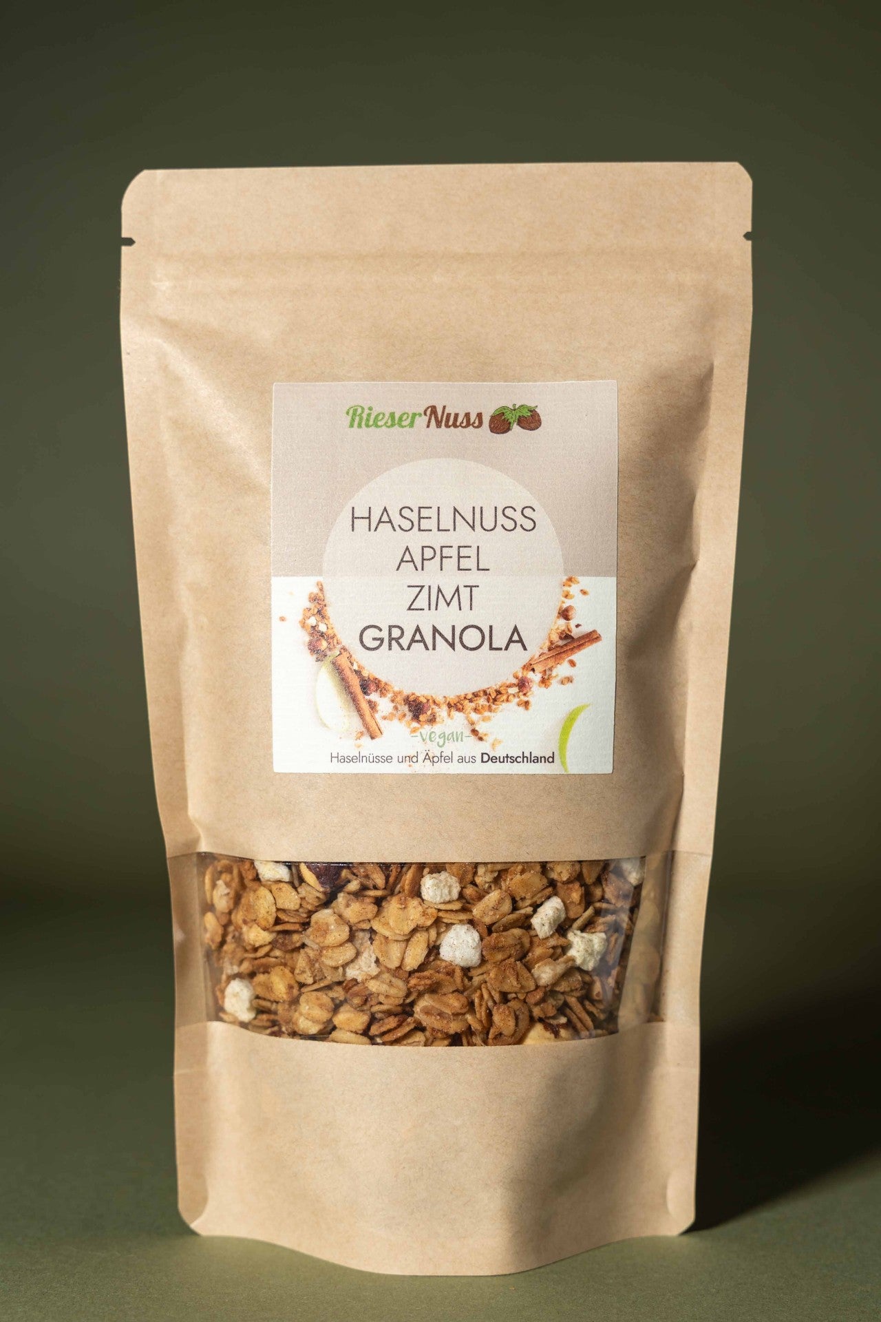 Haselnuss-Apfel-Zimt Granola 250 g