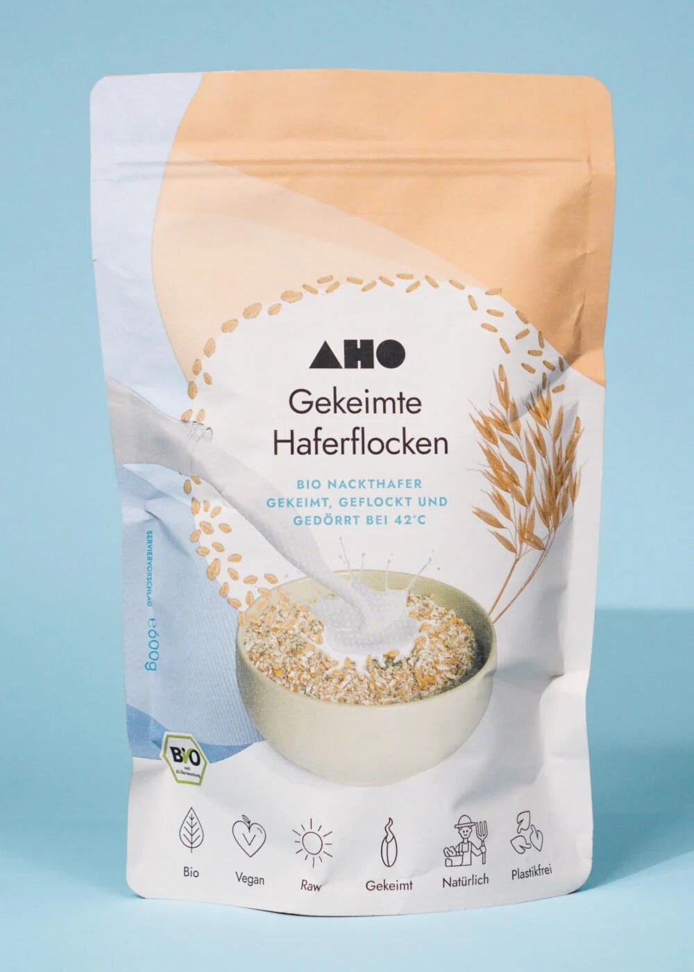 AHO Bio Gekeimte Haferflocken