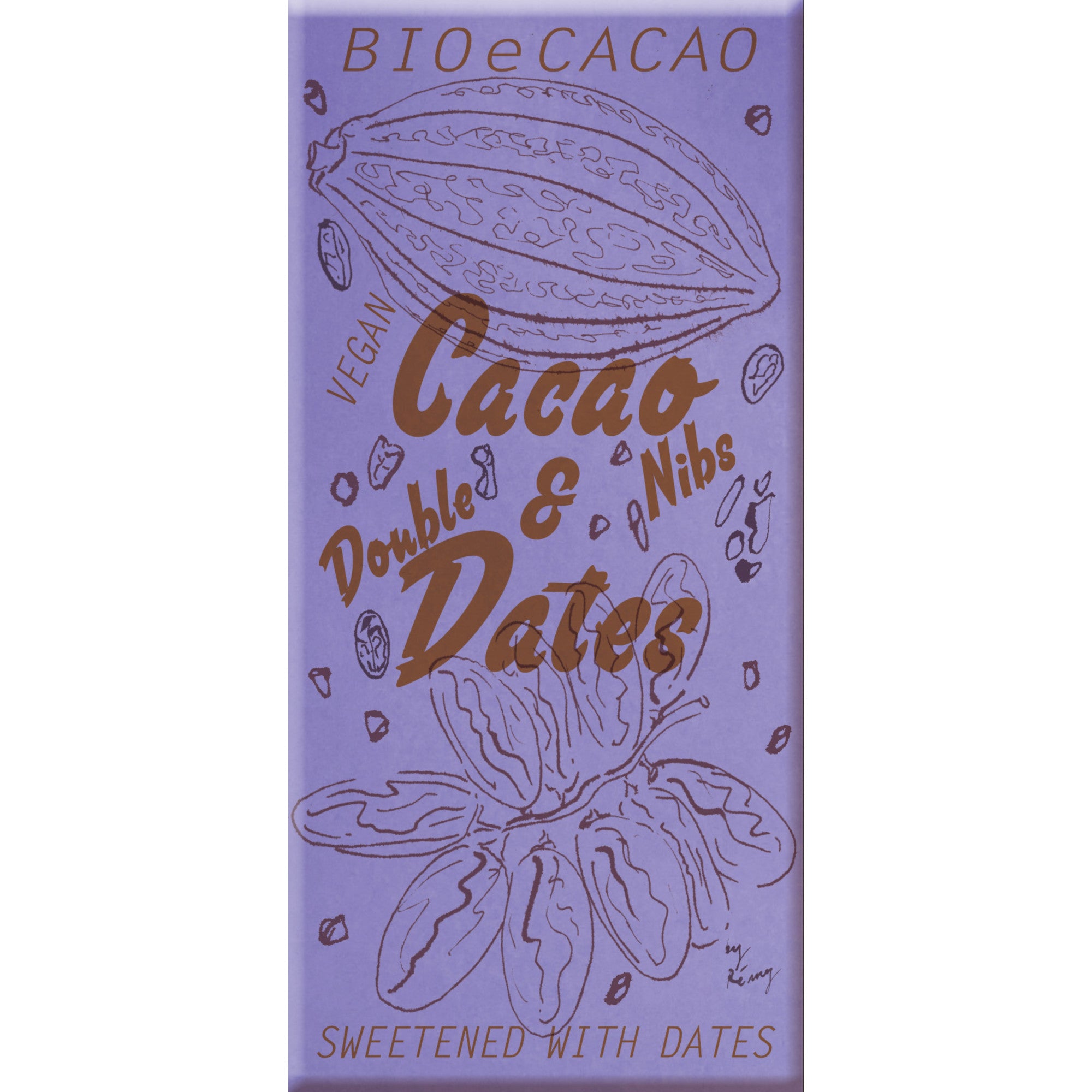 Cacao & Double Dates Cacao Nibs (90g)